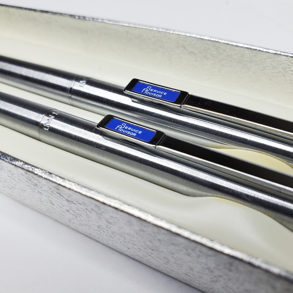 Vintage Paper Mate 'Service Advisor' Chrome 79' Pen Pencil Car Employee Gift Set - Picture 4 of 14